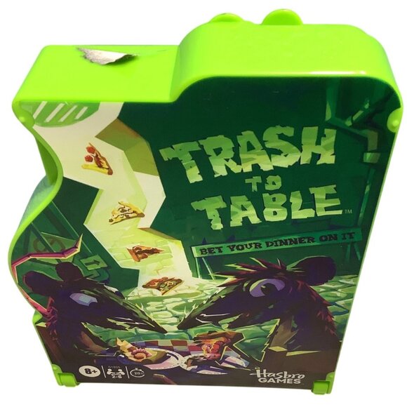 Trash To Table Bet Your \dinner On It Board Game Kids Ages 8+ Hasbro Games - Picture 5 of 5